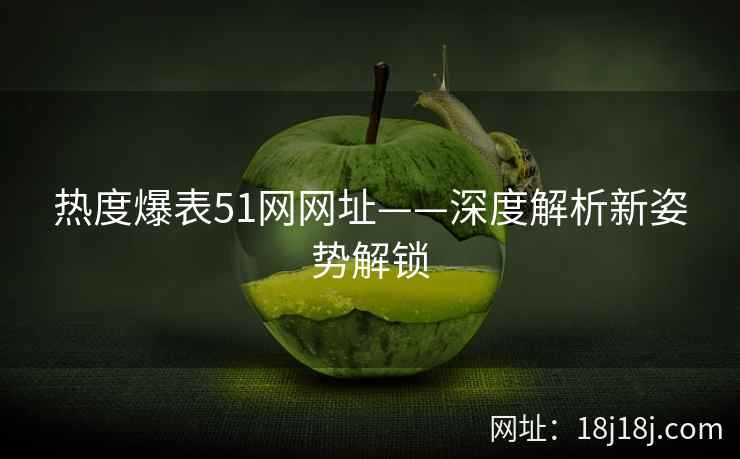 热度爆表51网网址——深度解析新姿势解锁