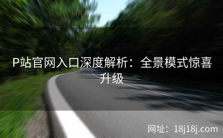 P站官网入口深度解析：全景模式惊喜升级