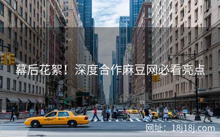 幕后花絮！深度合作麻豆网必看亮点