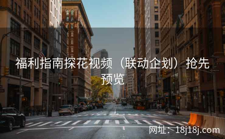 福利指南探花视频（联动企划）抢先预览