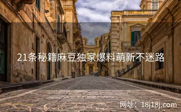 21条秘籍麻豆独家爆料萌新不迷路