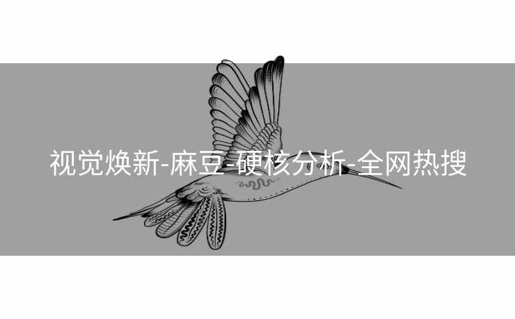 视觉焕新-麻豆-硬核分析-全网热搜